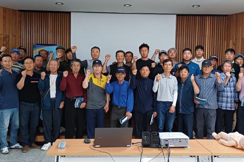 (26.06.19.) 여름바다 골든타임지킨다... 111명 구조대원 총집결_동해해경, 해양재난구조대 익수사고 대비 전문교육 실시 4