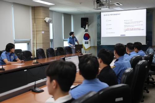 (26.06.30.) 동해해양경찰서, AI 정보보안 및 개인정보보호 교육 실시 3