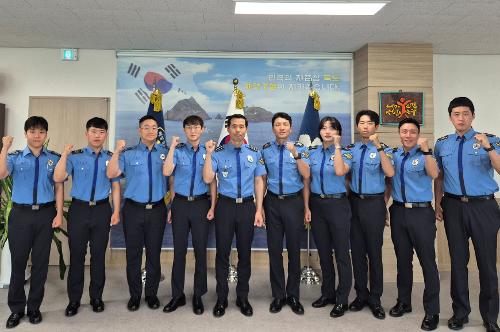 (26.07.01.) ′동해 바다에서 배우는 현장실무′ 동해해경, 신임경찰관 9명 현장 맞춤형 관서실습 돌입 1