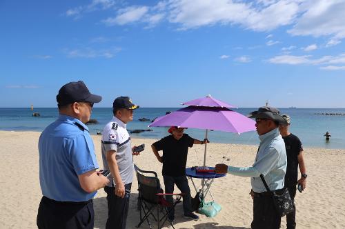 (26.08.26.) 동해해경, 폐장 해수욕장 인명사고 예방 총력 1