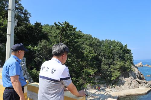 (26.08.26.) 동해해경, 폐장 해수욕장 인명사고 예방 총력 3