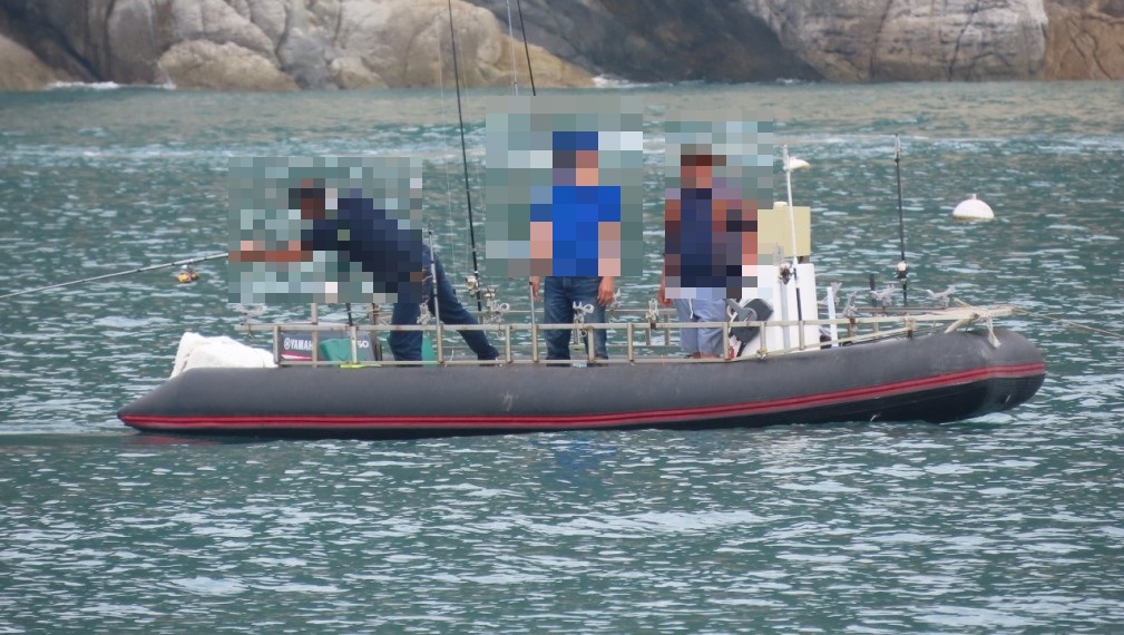 완도해경 형기정, 무등록 보트이용 레저활동자 3명 구명조끼 미착용까지 적발