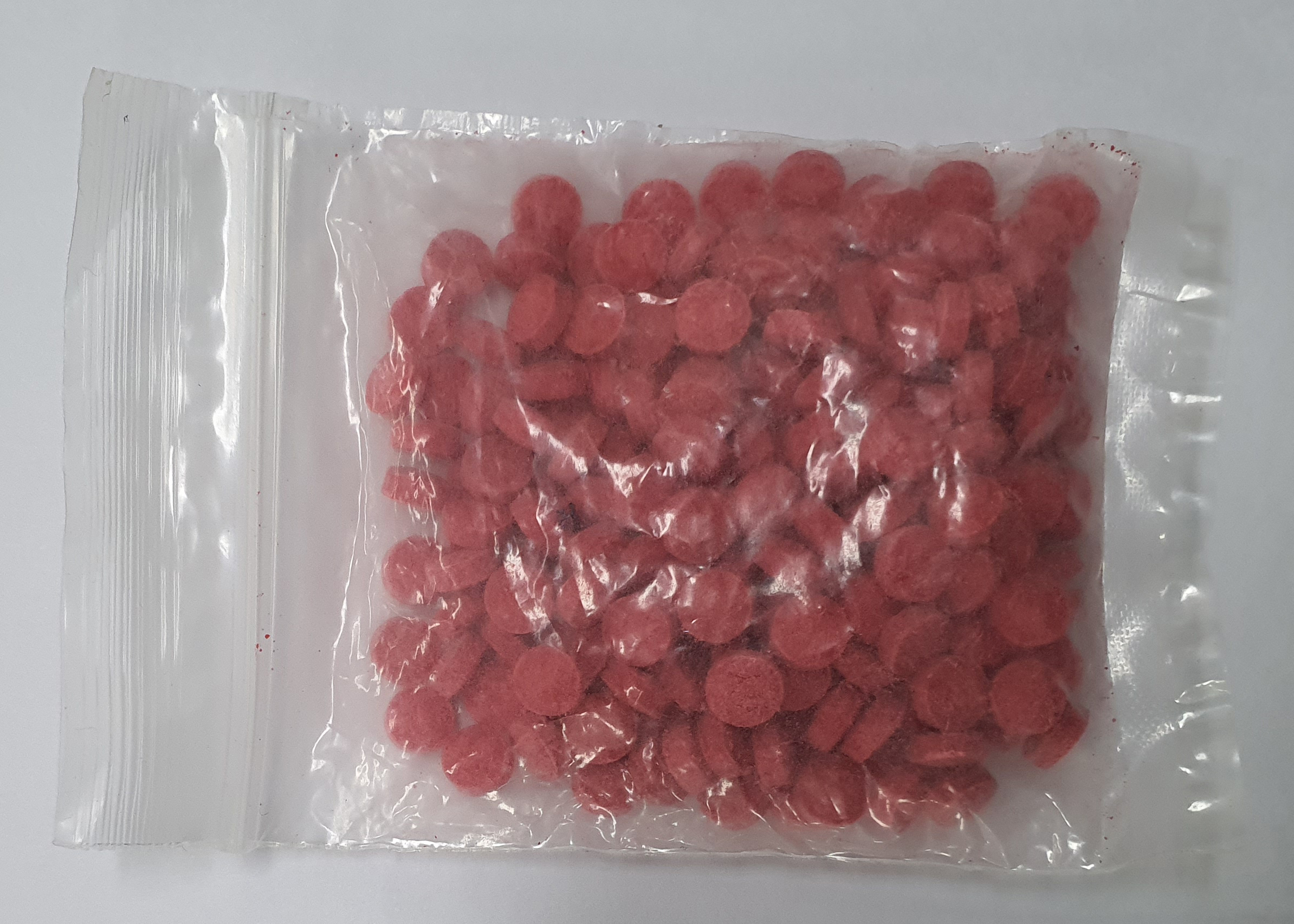 압수한 신종 마약 야바 사진