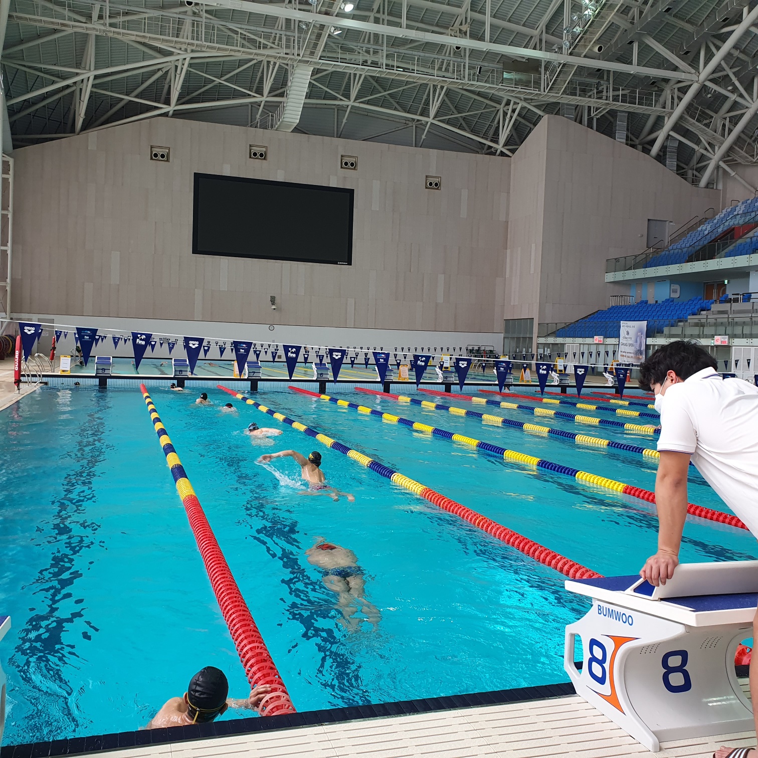지난 3월 28일 올해 첫 수상구조사 보수교육을 실시한 군산해경