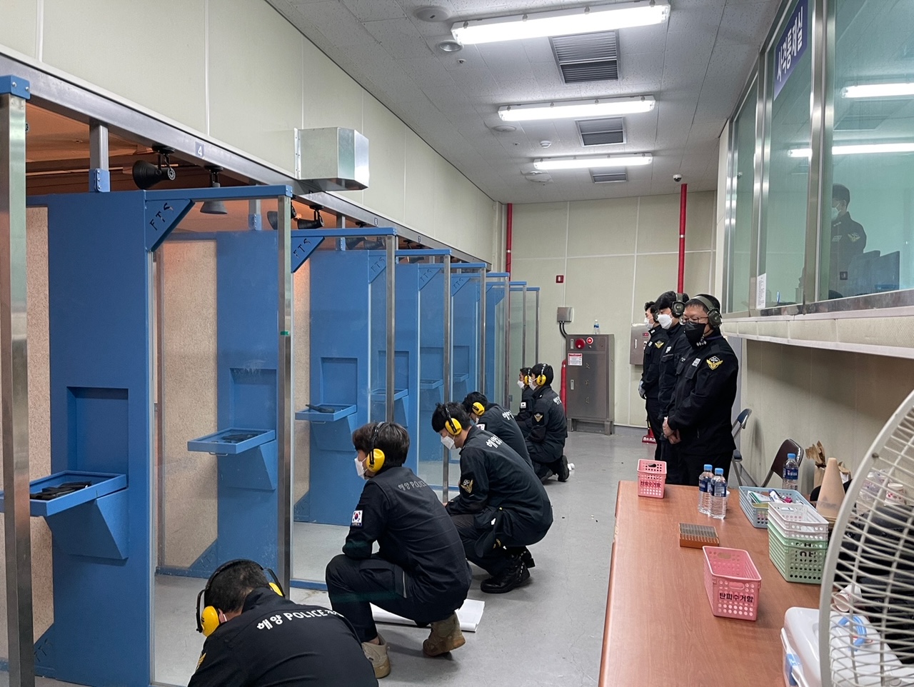 2021년 상반기 경찰관 정례사격