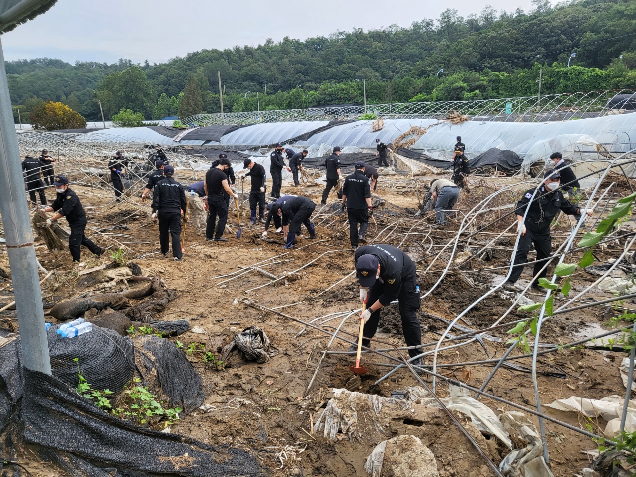 수해복구