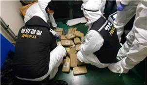 코카인 단속 사진