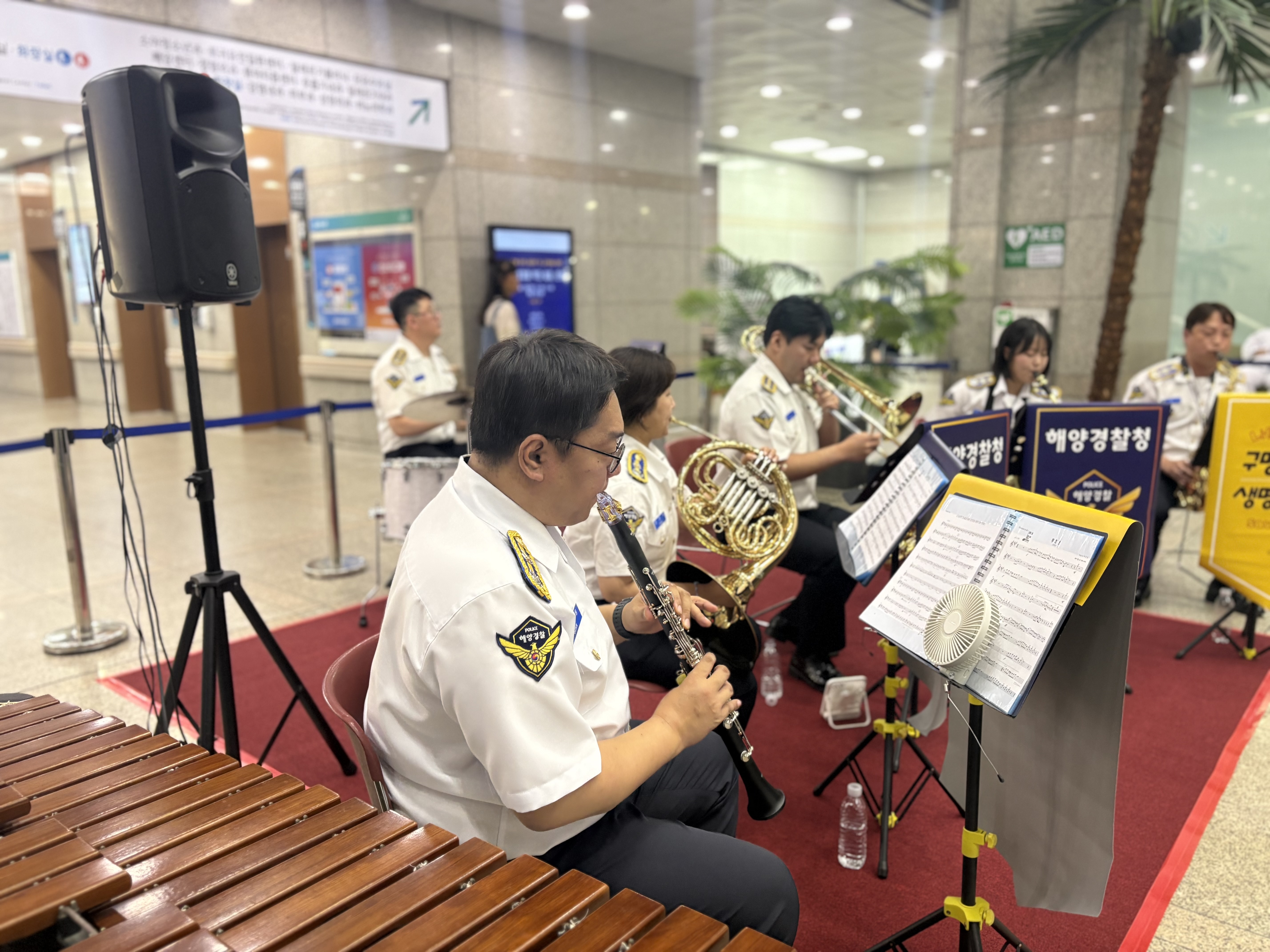 환우와 의료진을 위한 쉼표, 콘서트 인천보훈병원_목관4중주 