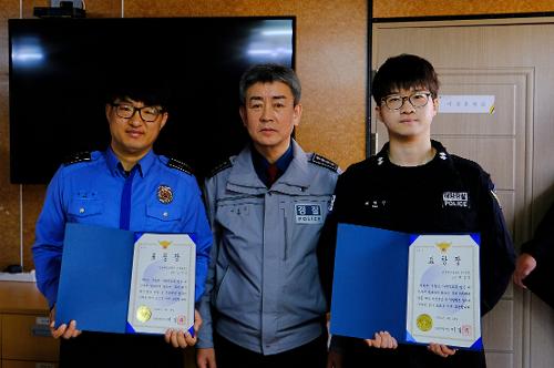 (25.04.17.) 강릉해양경찰-강릉경찰 연안해역 치안현장 함께...연안 안전관리 및 범죄예방 등 협력방안 모색 사진2