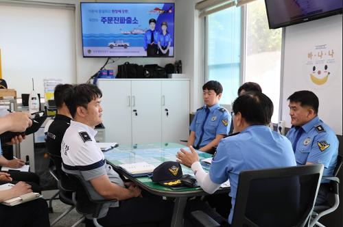 (25.06.04.) 강릉해경, 파출소 함정 현장 점검 및 소통의 시간 가져 사진9