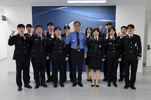 (26.2.9.) 강릉해경, 신임 경찰관 전입 신고식 개최 1