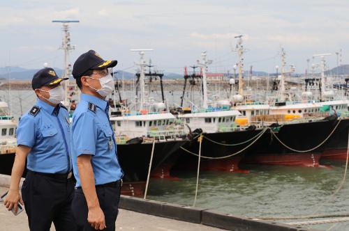 (200824) 태풍 바비(BAVI) 대비 현장 점검, 비상체계 돌입 1