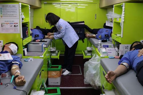 (210303) 군산해경 혈액으로 생명 나눠요~♥ 1