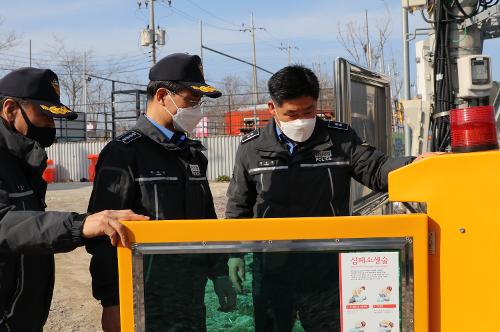 (210309) 박상식 서장, 고군산군도 치안 현장 점검 1
