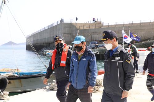(210318) 박상식 서장, 도서지역 치안 현장 살펴 1