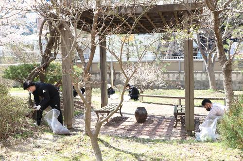 (210405) 군산해경, 녹색 청사 가꾸기로 쾌적한 근무 공간 2