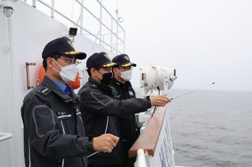 (210415) 박상식 군산해경서장, 해양주권 최일선 현장 점검 3