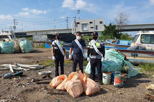 (210723) 군산해경과 민관이 함께하는 정화 활동 1