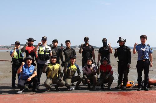 220826 갯벌 고립자 구조 훈련  5
