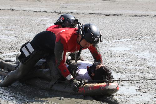 220826 갯벌 고립자 구조 훈련  2