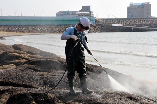 바다는 스스로 깨끗해지지 않습니다. 1