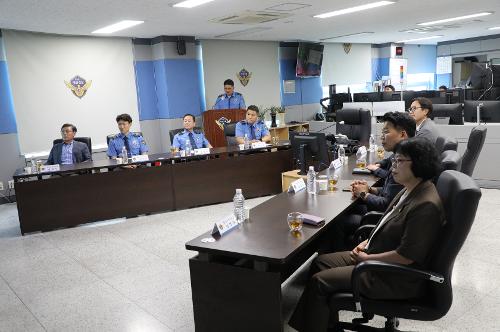 260709 군산시의회 의장단 군산해양경찰서 방문 3