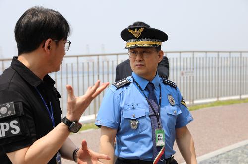 250528 인천해경서장, 인천항 국제여객터미널 현장 점검 사진1