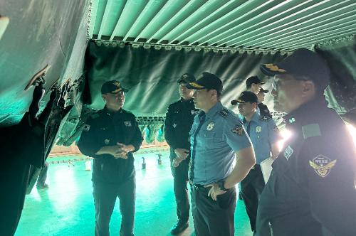 인천해양경찰서장, 경비함정 중대재해 예방 안전점검 2