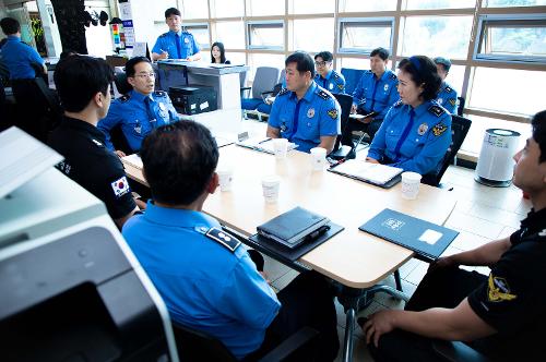 (240422) 지휘관, 구조거점파출소 현장 방문 사진1