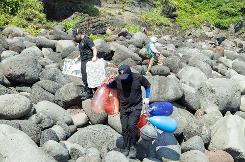 (250703) 제주 해양환경보전을 위한 우도 해안가 정화활동 사진12