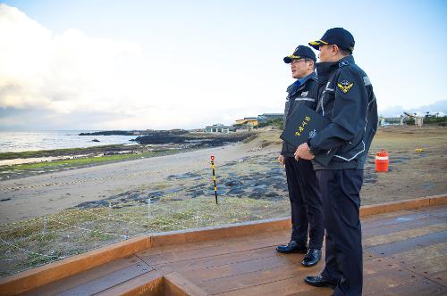 (251203) 김용진 해양경찰청장 성산해안 및 파출소 안전점검 7