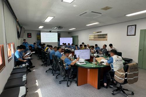 250905- ‘항공기 불시착’ 사고 가정 3분기 도상훈련 실시