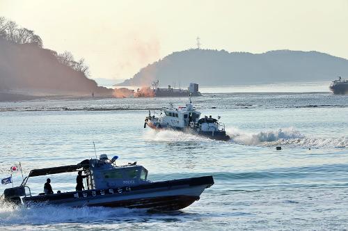 중부해경청, 여객기 해상 불시착 대응 합동 훈련(22.11.18.) 6
