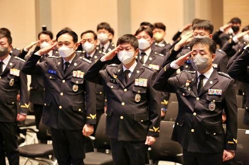 중부해경청, 2023년도 시무식 개최(23.1.2.) 사진12