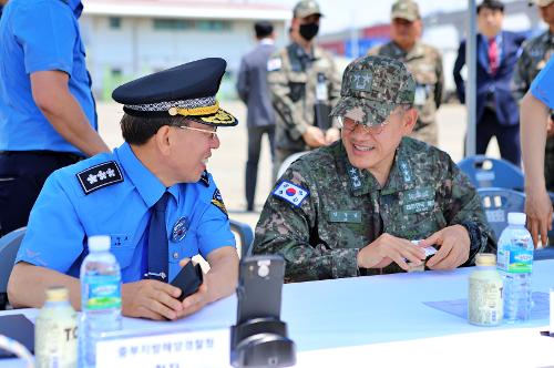 중부해경청, 민관 합동 수난 대비 기본훈련 실시(23.5.23.) 사진4