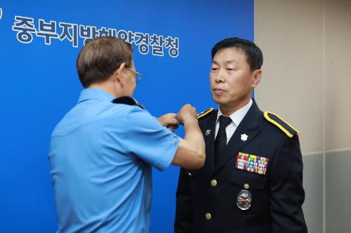 중부해경청, 23년 상반기 승진 임용식 진행(23.6.30.) 사진8