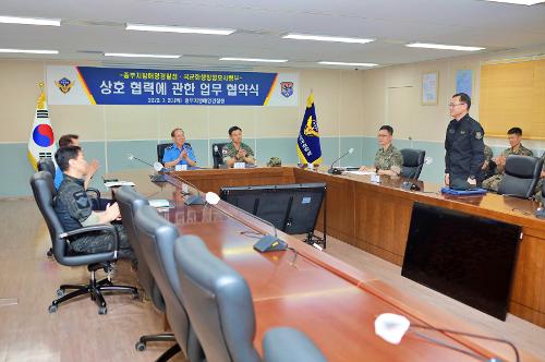 중부해경청-국군화생방사, 화생방 테러 및 사고 대응 업무협약 체결(23.7.20.) 사진7