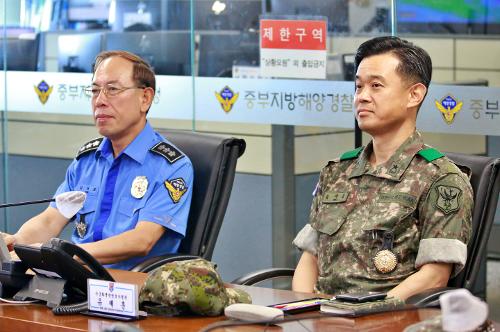 중부해경청-국군화생방사, 화생방 테러 및 사고 대응 업무협약 체결(23.7.20.) 사진6