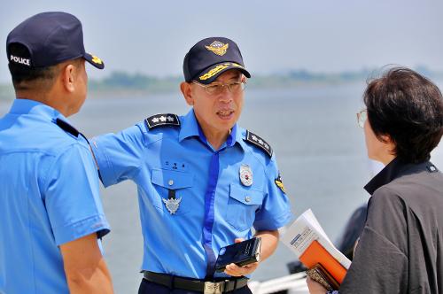 김병로 중부해경청장, 집중호우 대비 안전관리 현황 점검(23.7.20.) 사진8