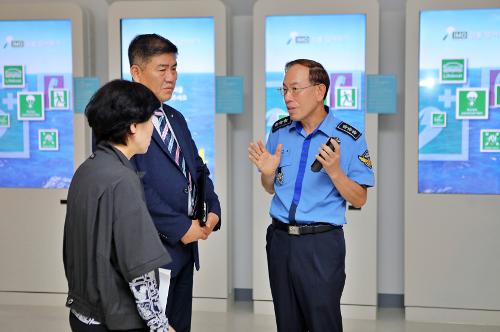 김병로 중부해경청장, 집중호우 대비 안전관리 현황 점검(23.7.20.) 사진5