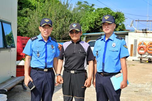 김병로 중부해경청장, 주말 연안사고 위험 구역 점검(23.7.22.) 사진6