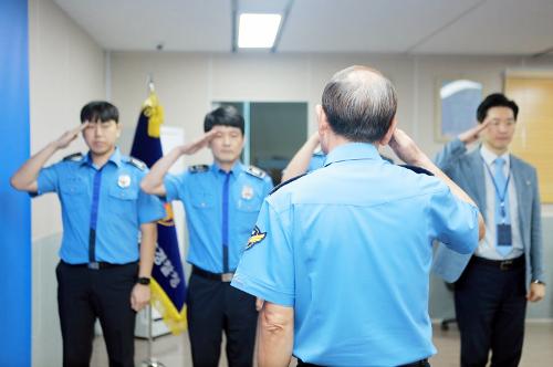 중부해경청, 해양경찰의 날 70주년 기념 정부포상·표창장 수여식(23.9.8.) 사진2