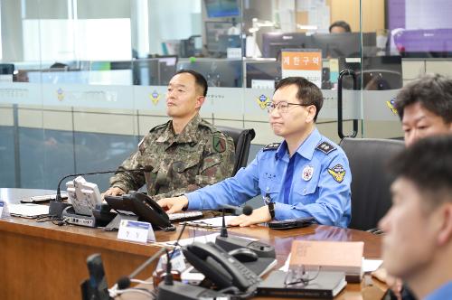 중부해경청, 수도군단장 방문(0211) 6