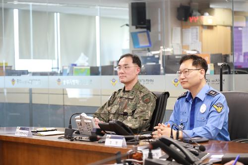 중부해경청, 17사단장 방문(0319) 5