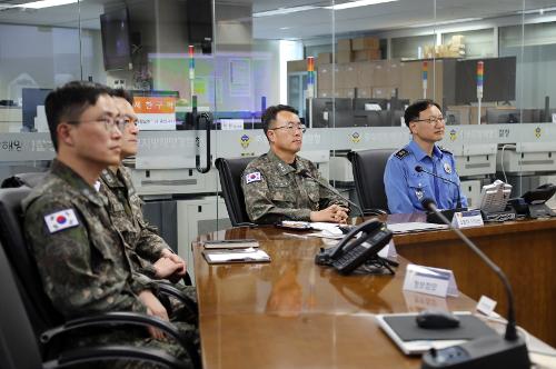 중부해경청, 2함대 사령관 방문(0331) 2