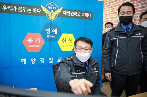 220111-해양경찰교육원 아프간 특별 기여자 생활시설 점검 사진6