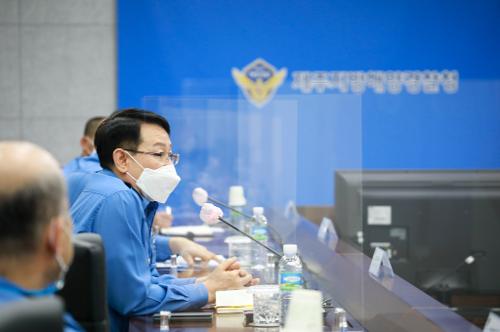 220215-서귀포서, 제주지방청 소통 간담회 사진5