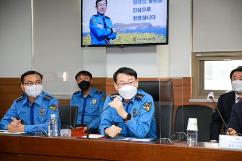 220215-서귀포서, 제주지방청 소통 간담회 사진3