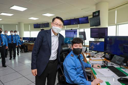 220331-부산신항해상교통관제센터 현장점검 사진4