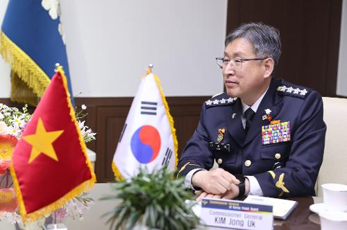 230407-베트남 공안부장관 국제해양범죄 공조 강화 사진5